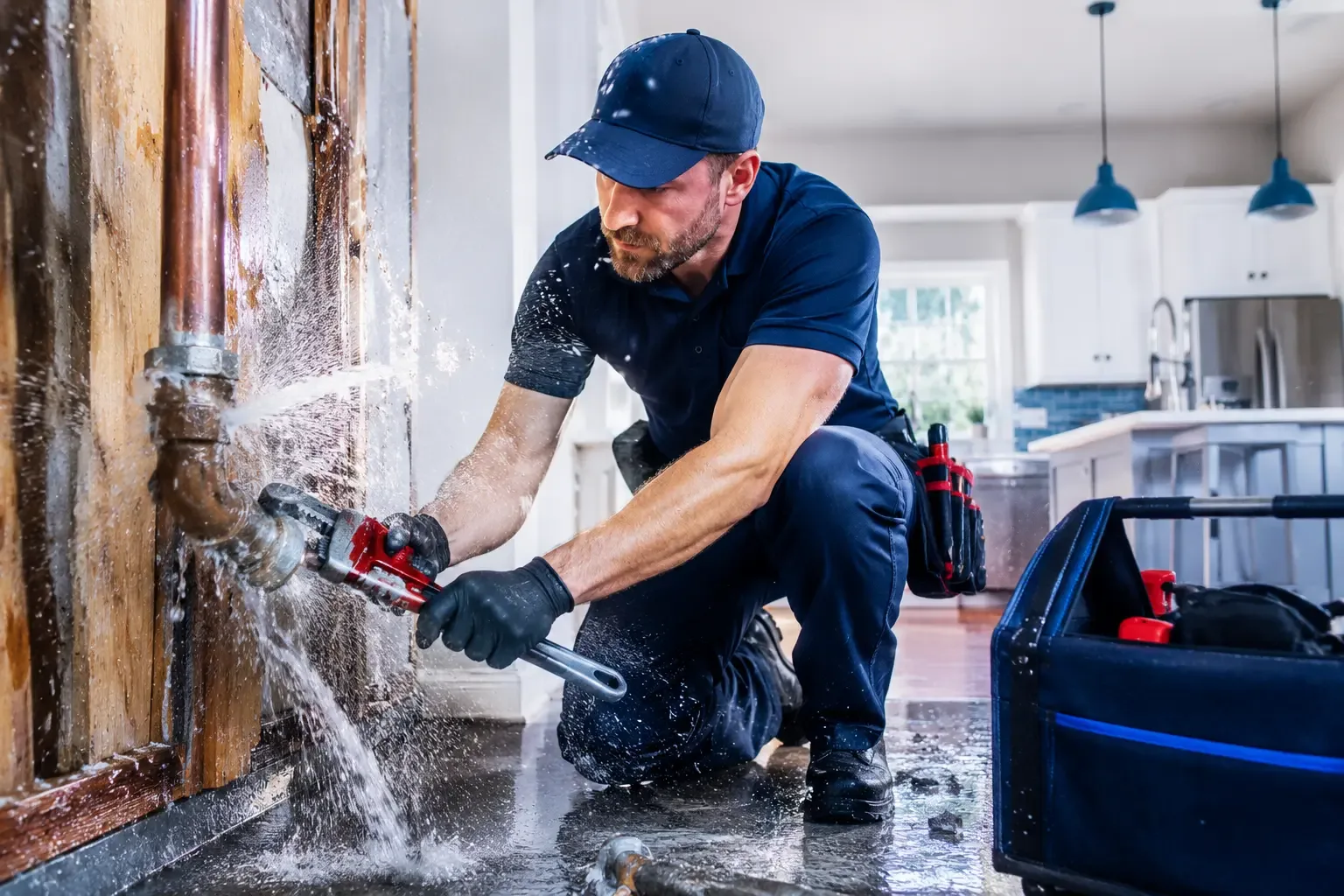 Local emergency pipe repair professionals in Washingtonville, OH